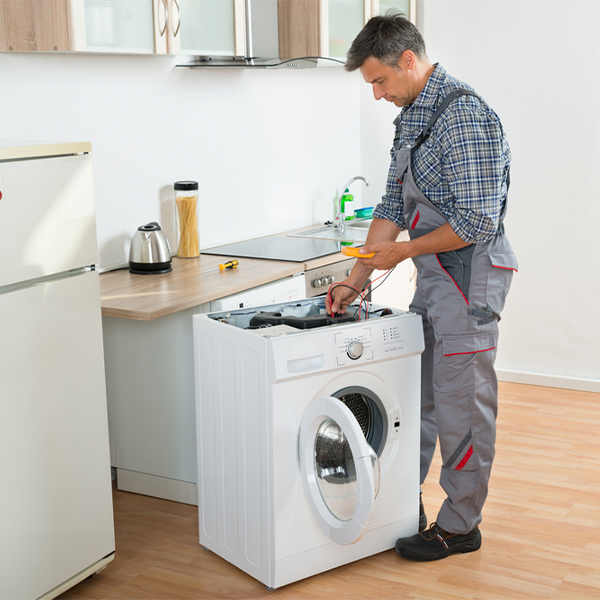 can you walk me through the steps of troubleshooting my washer issue in East Waterford